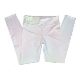Nike Kids Iridescent White Leggings